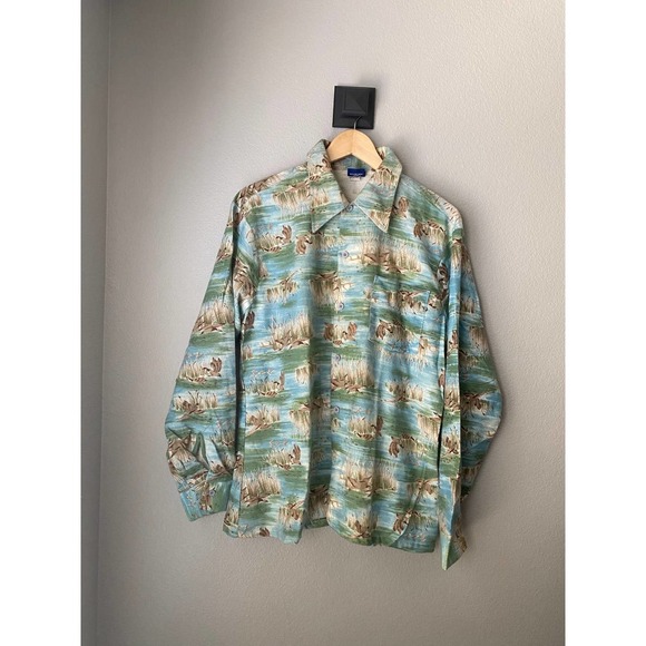 VTG Jeans Joint Medium Sears butterfly collar! - Picture 1 of 3